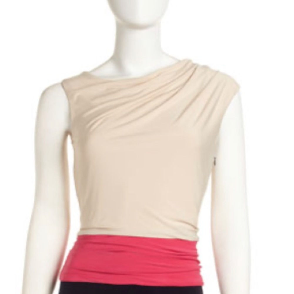 Suzi Chin for Maggy Boutique Asymmetric Neck Dress